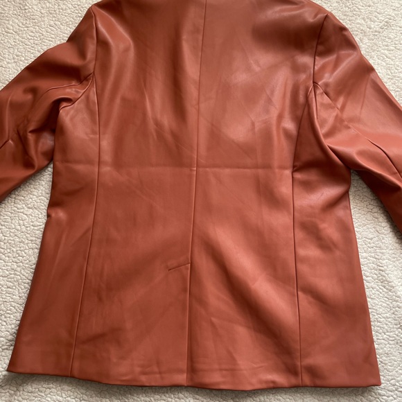Loft faux leather blazer - Picture 10 of 11
